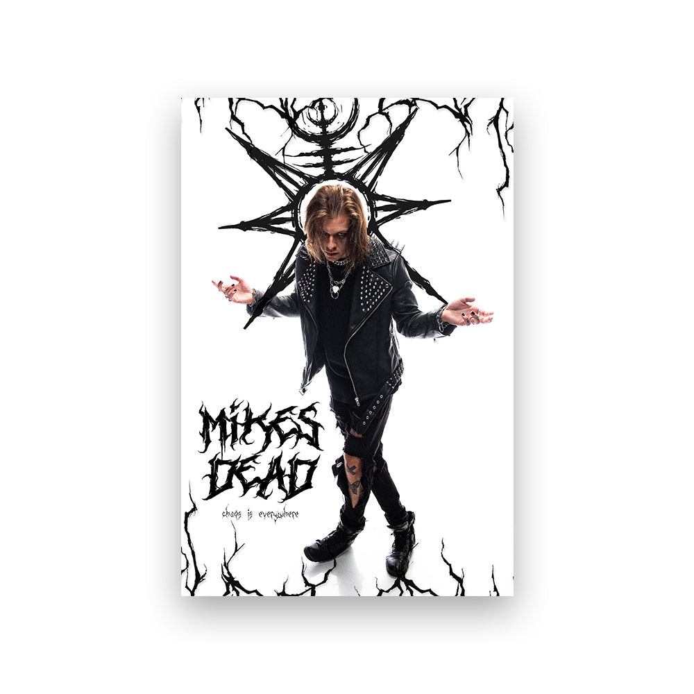 Mike's Dead White Poster