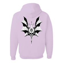 Load image into Gallery viewer, Lilac Deathbat Hoodie