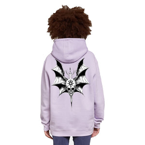 Lilac Deathbat Hoodie